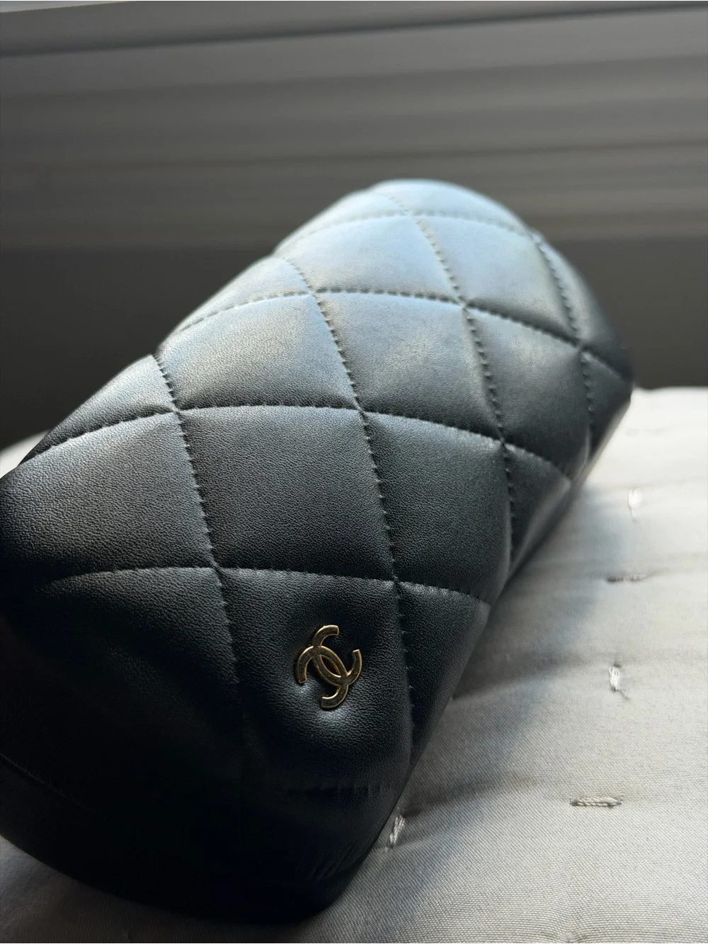 CHANEL Tortoiseshell Sunglasses with Gold Logo and Brown Gradient Lenses